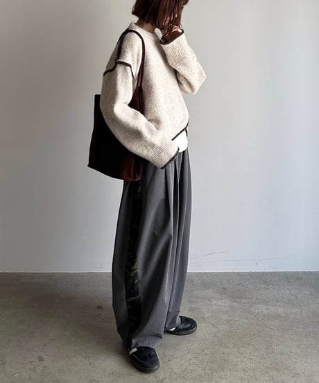 focal seam design knit