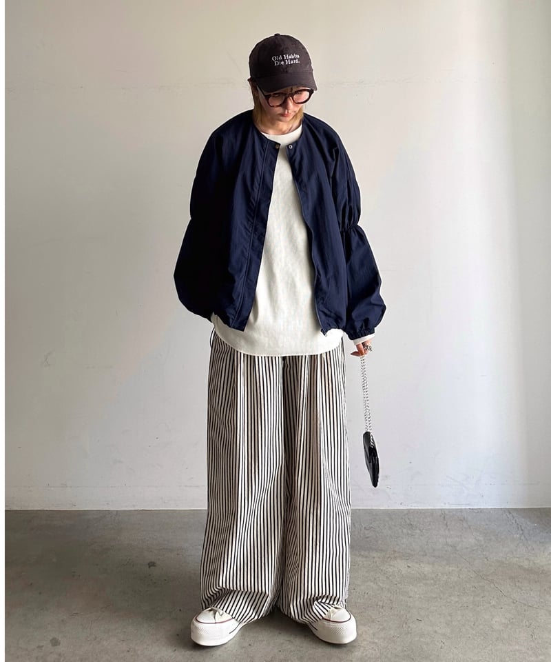 everyone relax-fit stripe easy pants