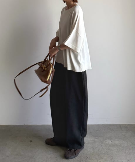 cocoon tweed pants (set up対応)