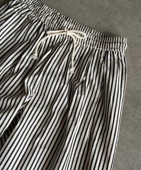 stripe easy pants