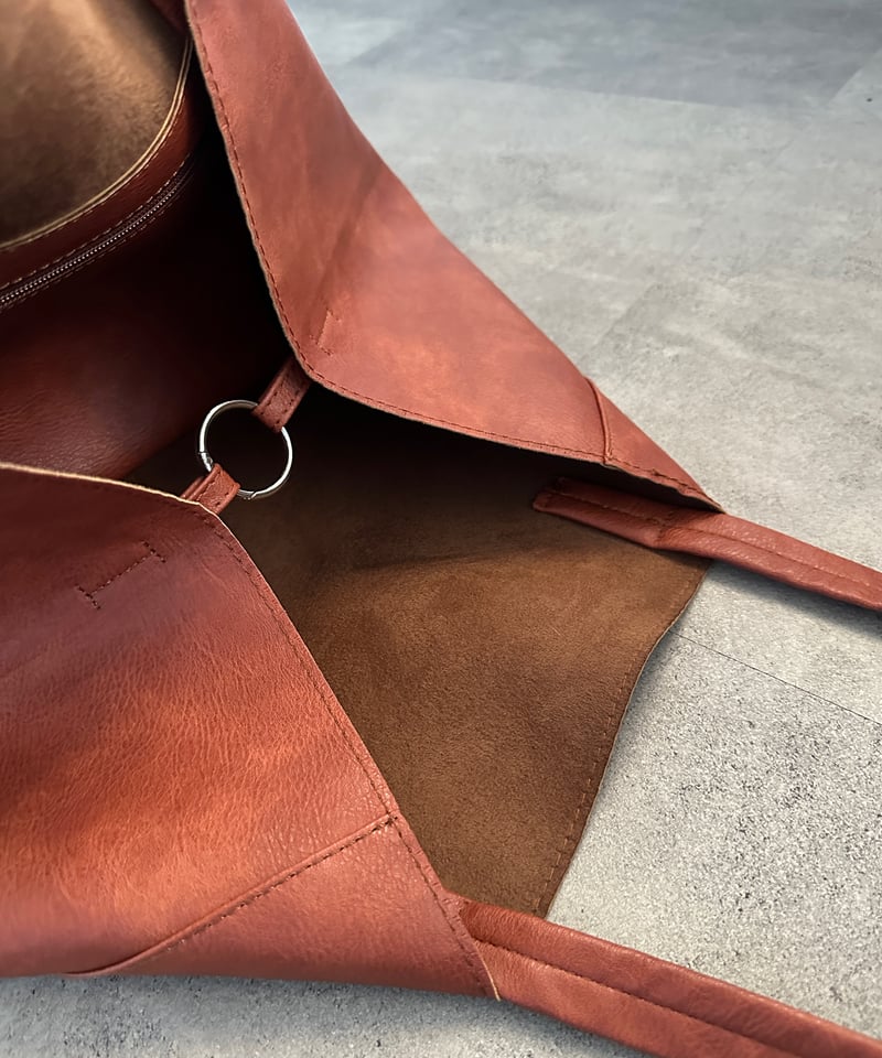 big leather tote bag | ARULLE