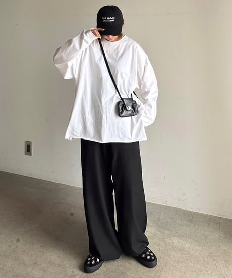 loose big long t-shirt
