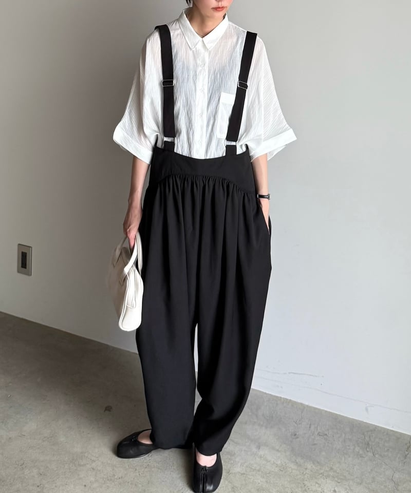 gathered aladdin pants | ARULLE