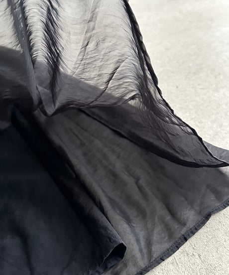 organdy flare skirt