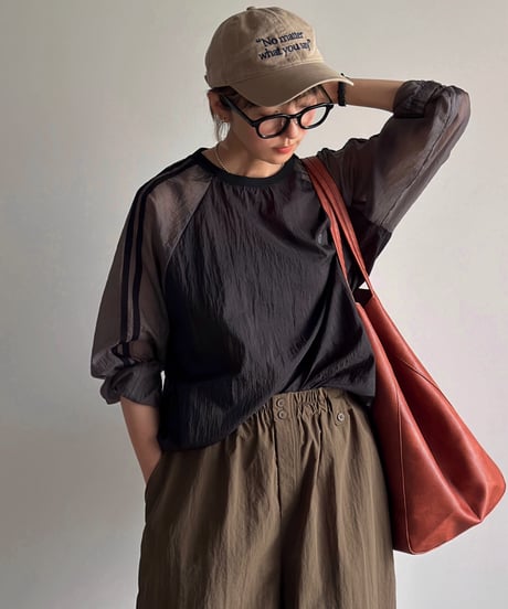 big leather tote bag【一部予約】