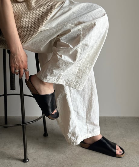 simple flat sandal
