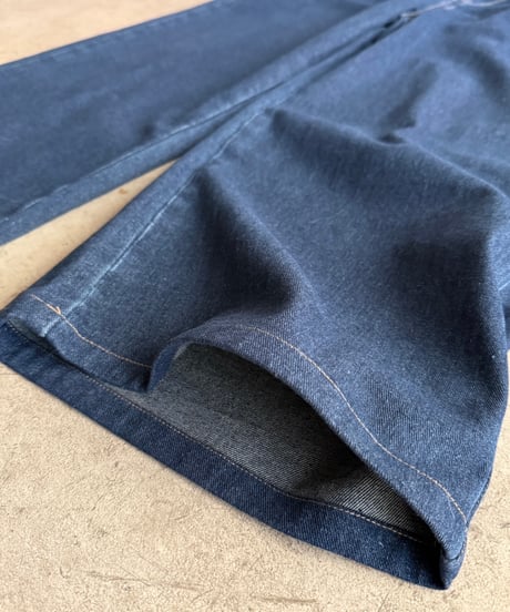 loose fit denim salopette
