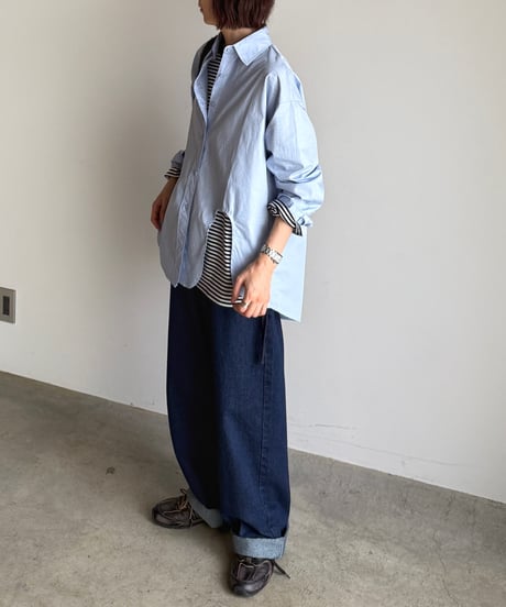 asymmetry design shirt
