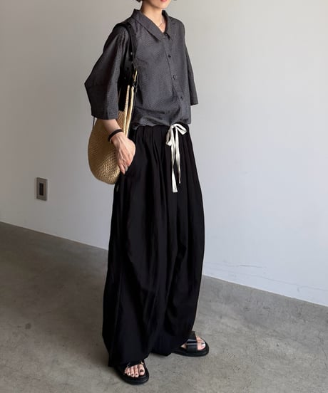 color drawstring easy pants