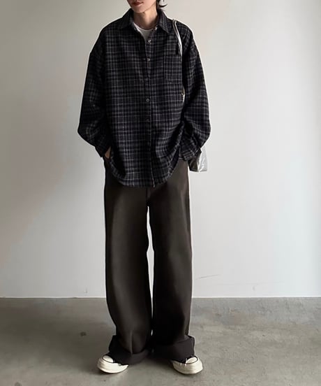 loose brown denim