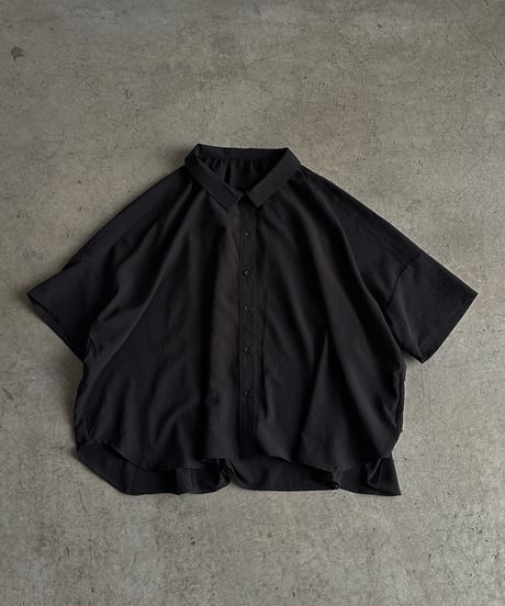 back gather sheer shirt【一部予約】