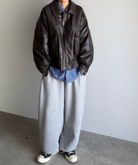 waist switch jogger sweat