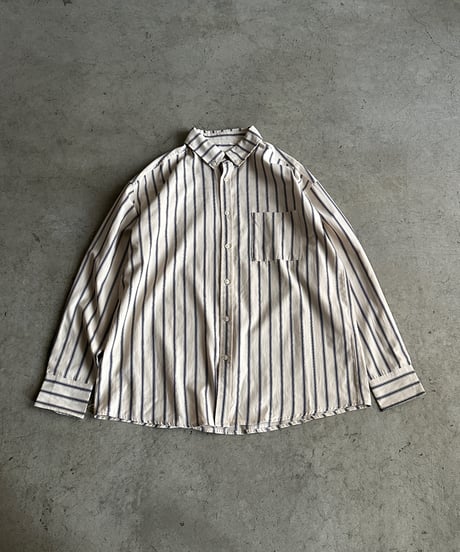 stripe button down shirt