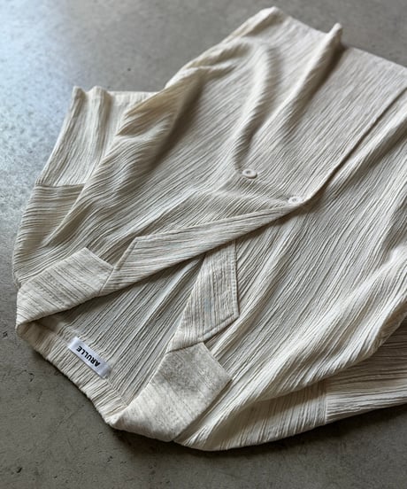 tailored double button shirt