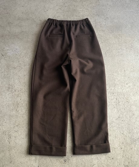 roll up warm slacks〈plain〉
