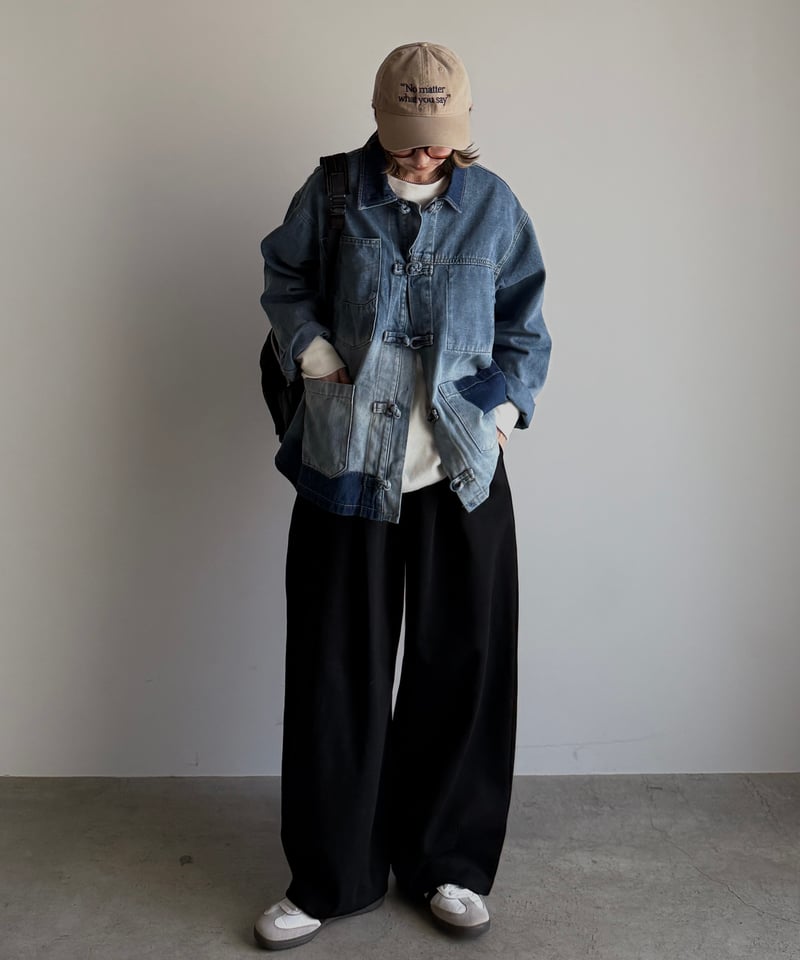 china denim jacket | ARULLE china denim jacket | ARULLE