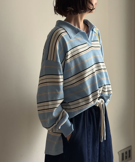border knit lager shirt