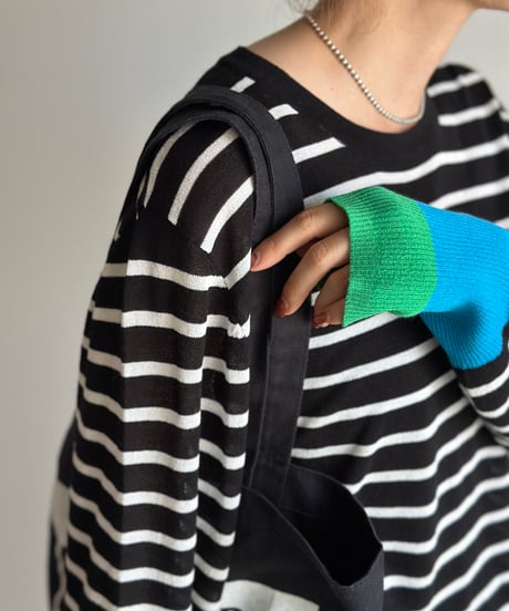 color cuff border cut sew