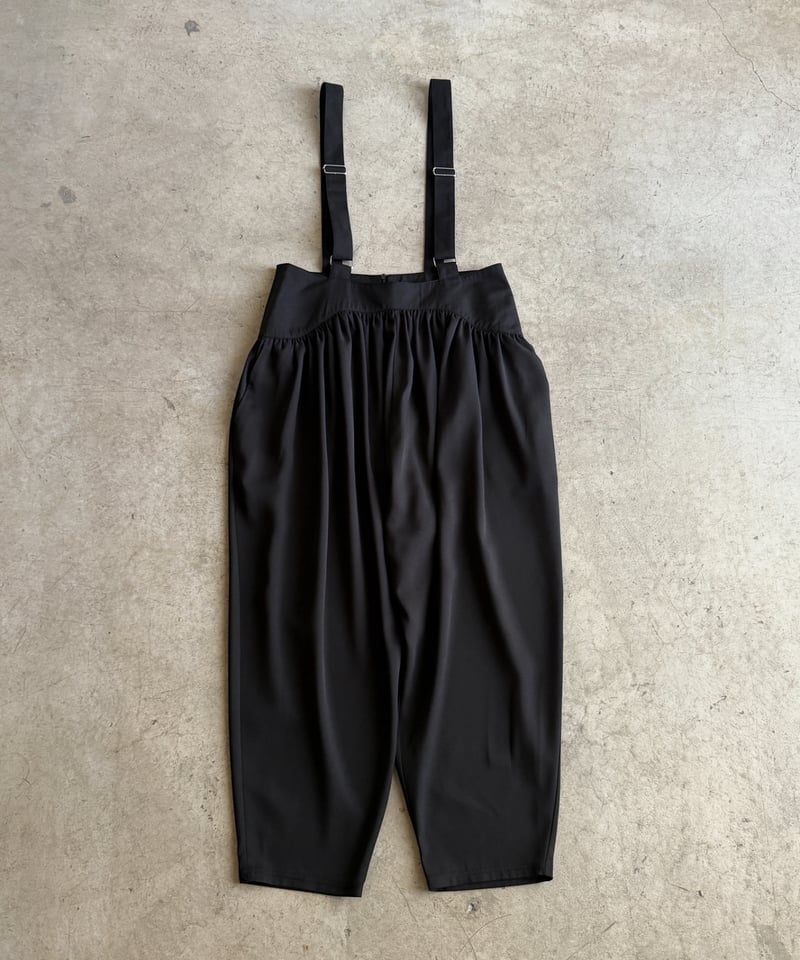 ARULLE ♡ gathered aladdin pants ブラック gathered aladdin pants | ARULLE