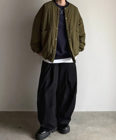 wide oval pants