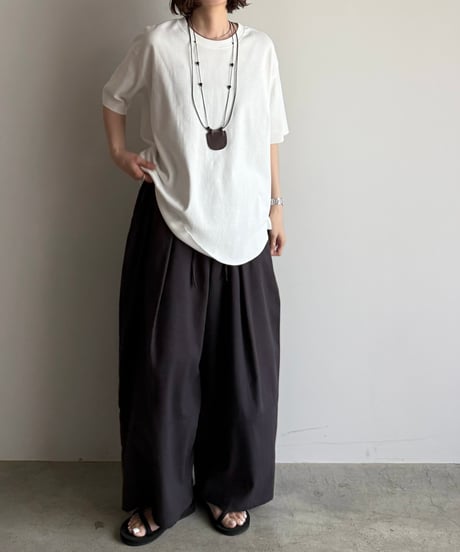 round tail rib t-shirt