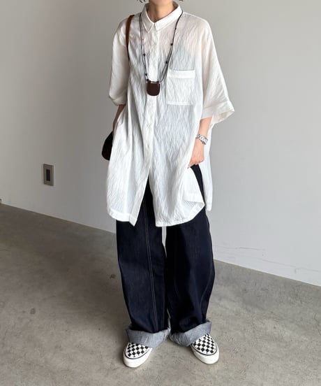 leather motif necklace【一部予約】