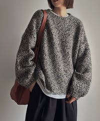 marble color knit