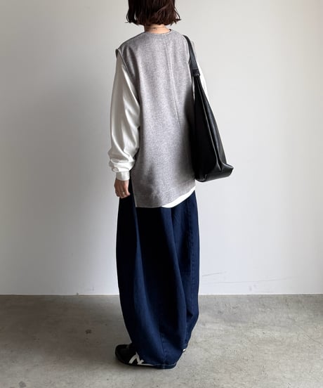 back stitch long t-shirt