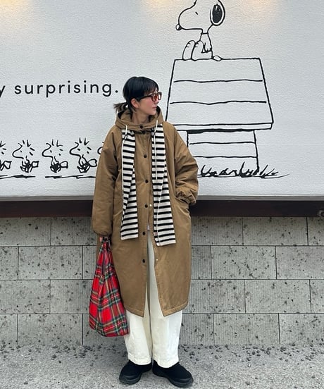 【POPUP】inner cotton casual coat