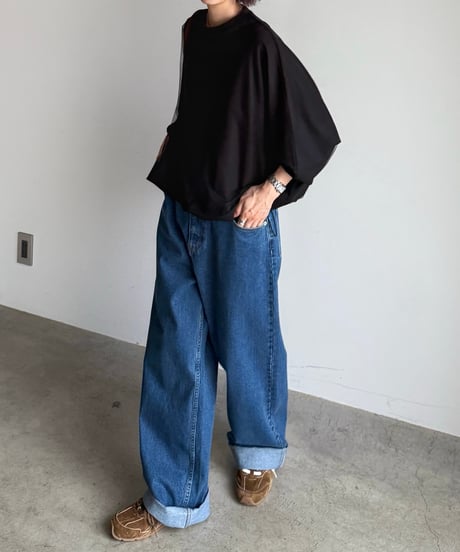 over tulle dolman pullover