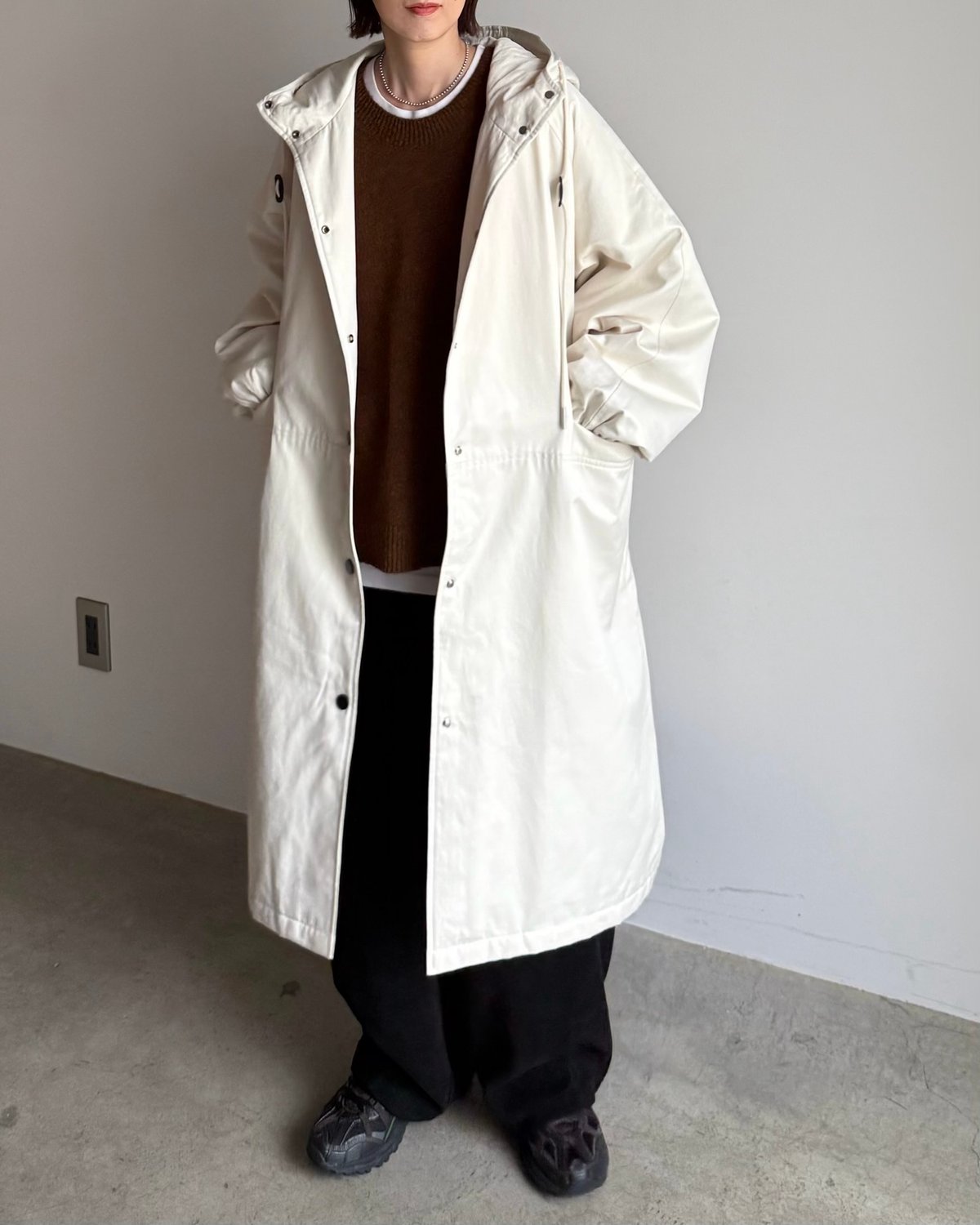 ARULLE inner cotton casual coat 新品未使用 inner cotton casual coat【予約商品】 | ARULLE