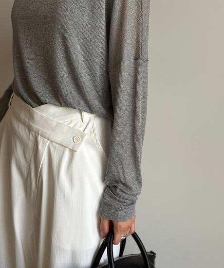 drape wrap pants (set up対応)