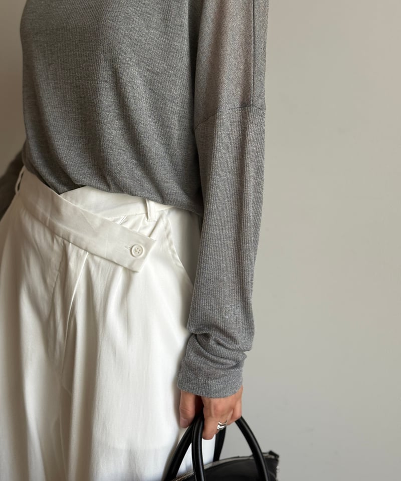 drape wrap pants (set up対応) | ARULLE