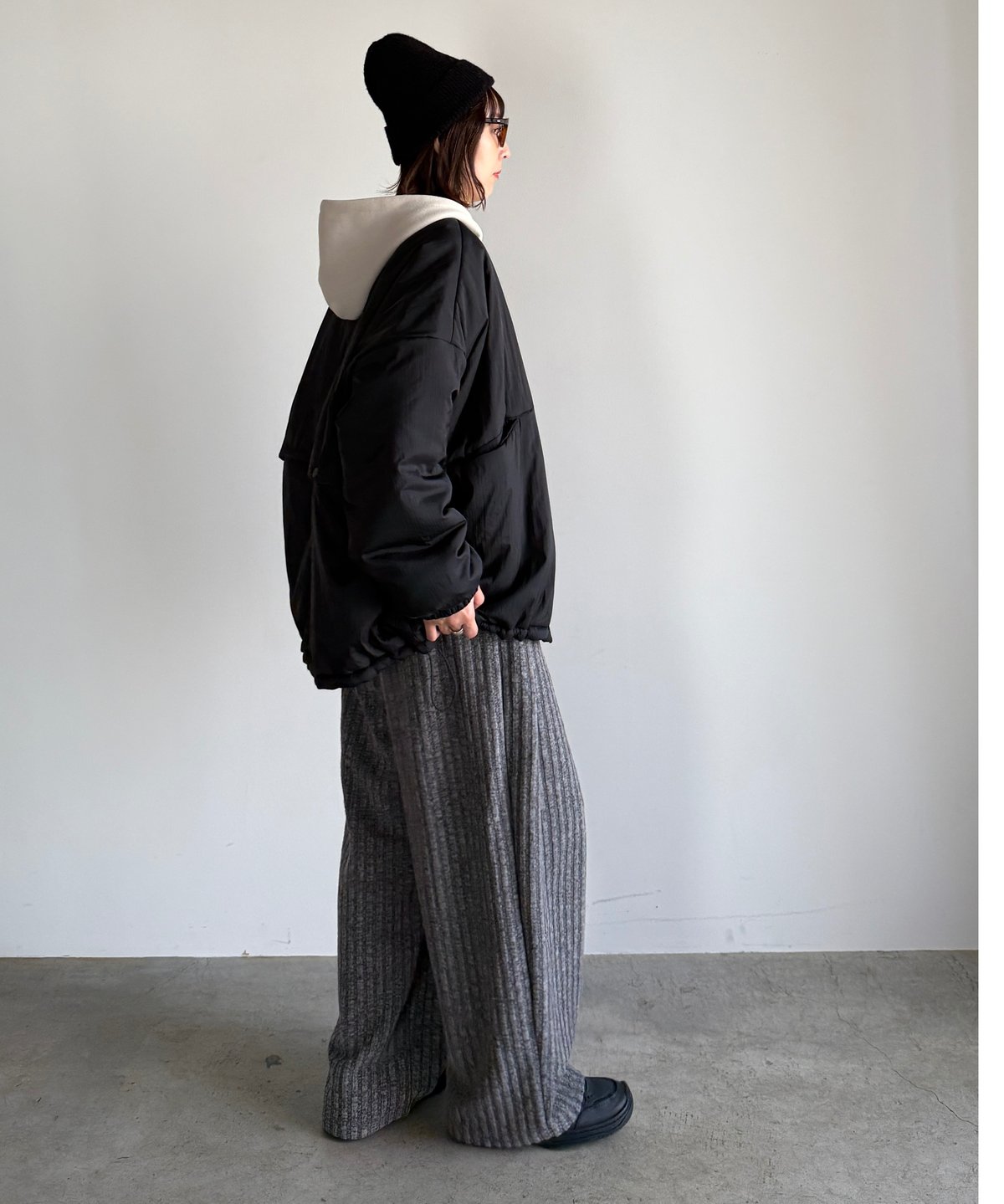 美品 ARULLE ☆ Inner Cotton Light Jacket inner cotton light jacket | ARULLE