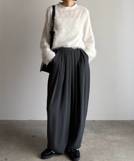 feather top pullover