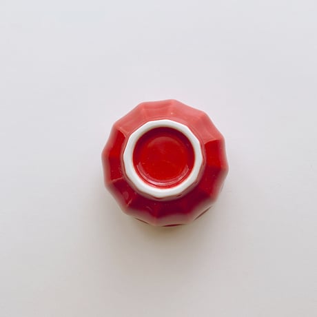 【有田焼】西海陶器　赤釉 盃　/酒器