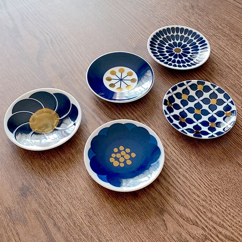 村田森 焼き〆丸皿 5枚組 村田森 焼き〆丸皿 5枚組 【公式通販】