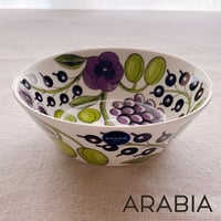 【お取り寄せ】　ARABIA/アラビア  パラティッシ　ボウル13cm　 パープル