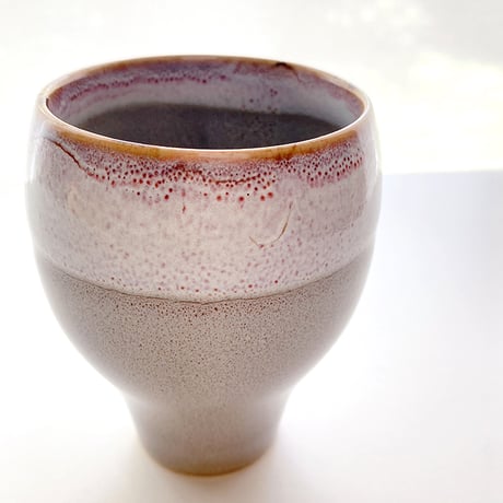 【波佐見焼】西海陶器　たわみカップ　珊瑚　酒器/フリーカップ