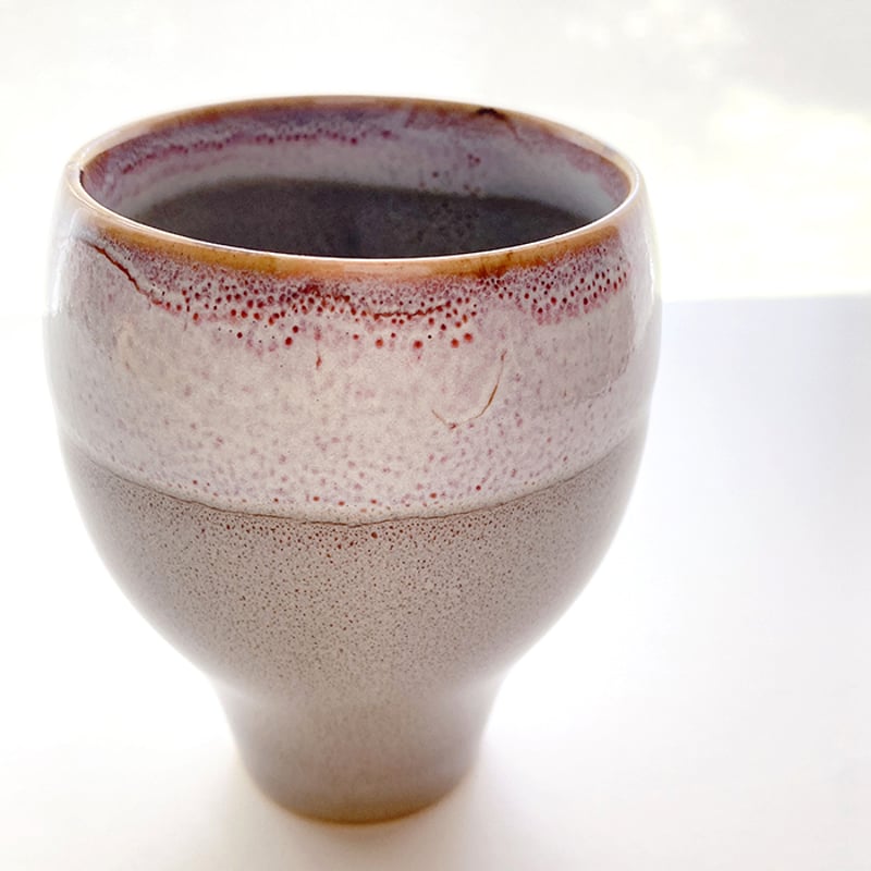 波佐見焼】西海陶器 たわみカップ 珊瑚 酒器/フリーカップ | Flow