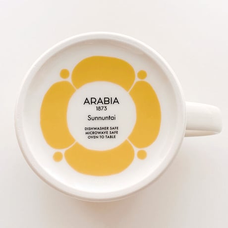 ARABIA/アラビア  Sunnuntai/スンヌンタイ　マグカップ350ml