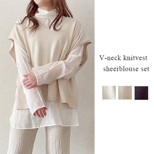 ASPESI アスペジ　ブラウス　ネイビー Vネック トップス ASPESI アスペジ ブラウス ネイビー Vネック トップス - メルカリ