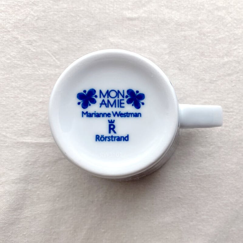 【美品】ロールストランド モナミ プレート&マグカップ ロールストランドRorstrand モナミMon Amie 食器セット