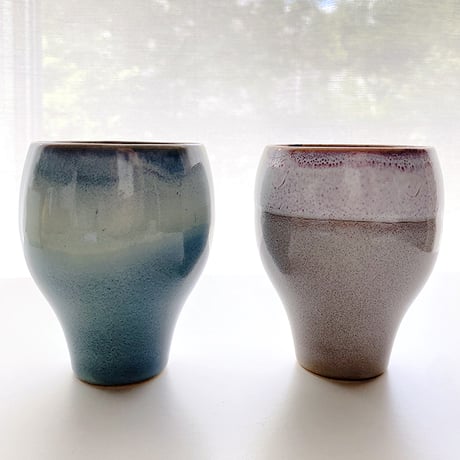 【波佐見焼】西海陶器　たわみカップ　珊瑚　酒器/フリーカップ