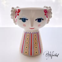 Bjorn Wiinblad/ビヨン・ヴィンブラッド　キャンドルホルダー Eva/エヴァ ラベンダー　フラワーベース/花瓶/フラワースタンド