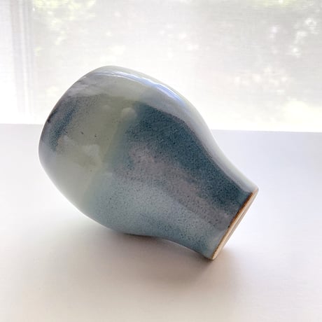 【波佐見焼】西海陶器　たわみカップ　碧海　酒器/フリーカップ