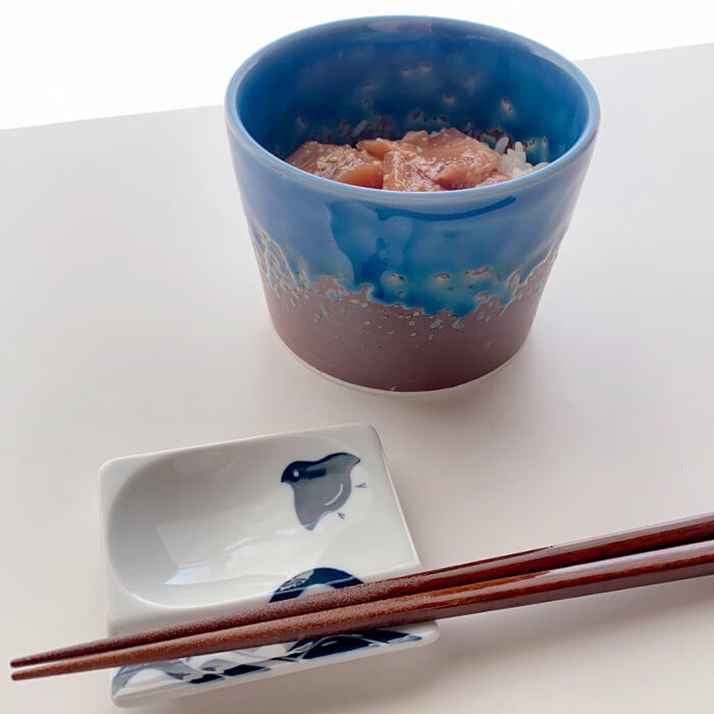 有田焼 堅窯 南蛮瑠璃 高台皿 5客 陶芸 南蛮ルリ 刺身皿 盛皿 ススキ