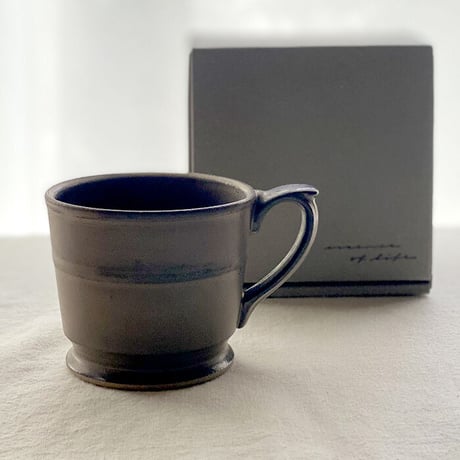 【波佐見焼】西海陶器　essence of life/smith mug　マンガン/BK コーヒーカップ　マグ
