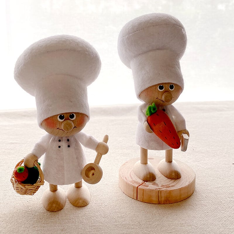 Skandinavisk Hemslojd 北欧フィギュア「コックさん」 バスケット | Flow