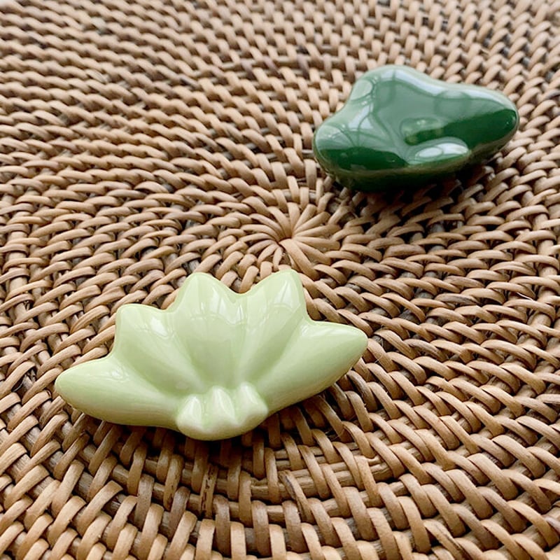 陶器製波型箸置き3個セット 波 箸置き | sen no STORE